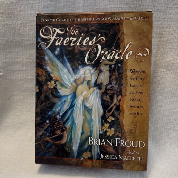 The Faeries' Oracle Deck with Hardcover Guide Book - Picture 1 of 14